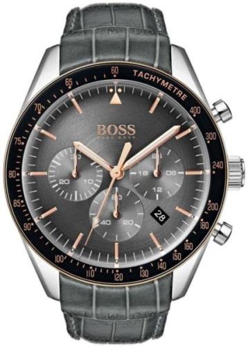 Hugo Boss Herrklocka 1513628 Grå/Läder Ø44 mm