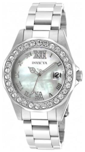 Invicta Damklocka 20387 Sea Vit/Stål Ø38 mm