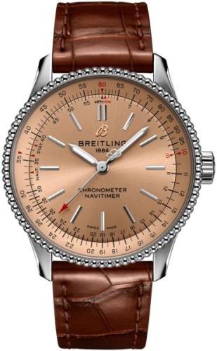 Breitling Damklocka A17395201K1P2 Navitimer Automatic 35