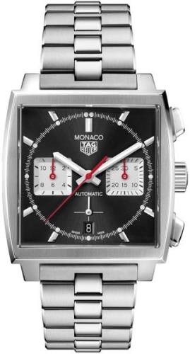 TAG Heuer Herrklocka CBL2113.BA0644 Monaco Svart/Stål