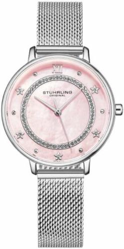 Stührling Original Damklocka 3993.2 Monaco Rosa/Stål Ø34 mm