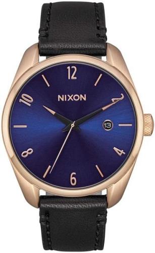 Nixon A4732763-00 Blå/Läder Ø38 mm