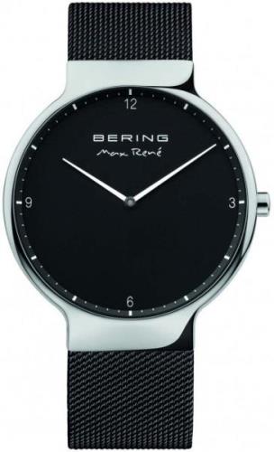 Bering Herrklocka 15540-102 Max Rene Svart/Stål Ø40 mm