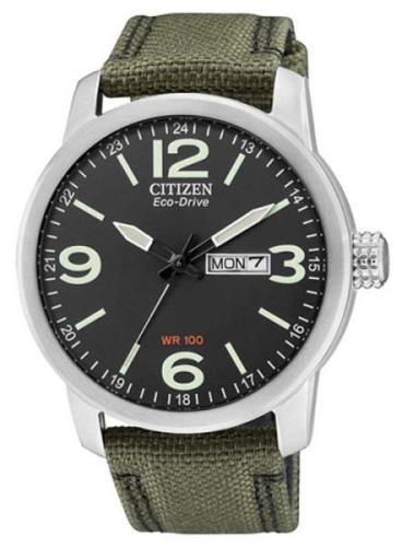 Citizen Herrklocka BM8470-11EE Sport Svart/Textil Ø42 mm