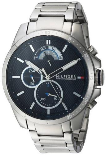 Tommy Hilfiger Herrklocka 1791348 Sport Blå/Stål Ø46 mm