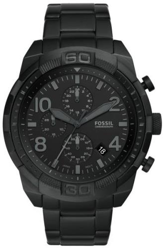 Fossil Herrklocka FS5712 Bronson Svart/Stål Ø50 mm