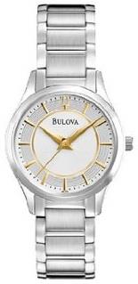 Bulova Herrklocka 96L175 Dress Silverfärgad/Stål Ø20 mm