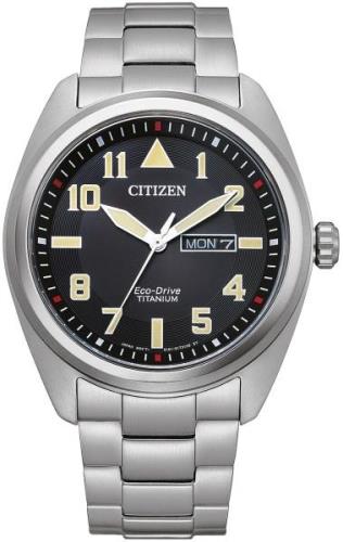 Citizen Herrklocka BM8560-88E Titanium Svart/Titan Ø42 mm