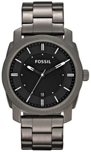 Fossil Herrklocka FS4774 Machine Svart/Stål Ø42 mm