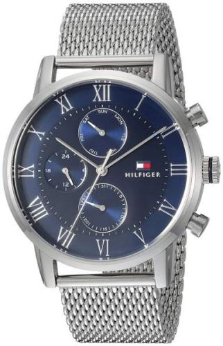 Tommy Hilfiger Herrklocka 1791398 Blå/Stål Ø44 mm