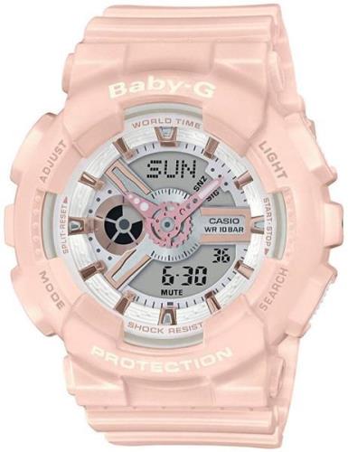 Casio Damklocka BA-110RG-4AER Baby-G LCD/Resinplast Ø43 mm