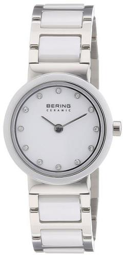 Bering Damklocka 10725-754 Ceramic Vit/Stål Ø25 mm