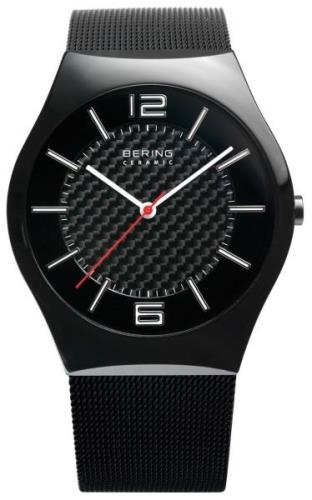 Bering Herrklocka 32039-449 Ceramic Svart/Stål Ø40 mm