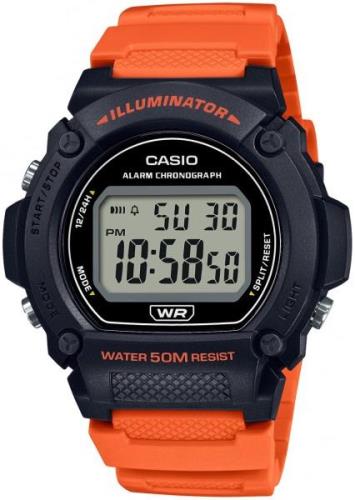 Casio Herrklocka W-219H-4AVEF Collection LCD/Resinplast Ø47 mm