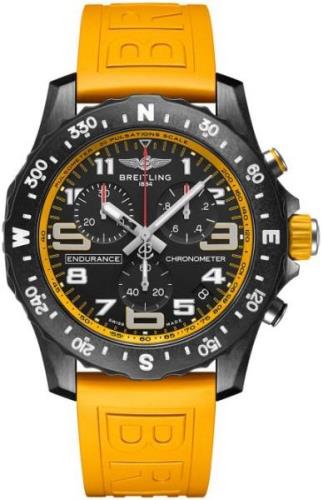 Breitling Herrklocka X82310A41B1S1 Professional Endurance Svart/Gummi