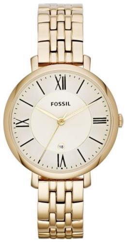 Fossil Damklocka ES3434 Dress Guldtonad/Gulguldtonat stål Ø36 mm