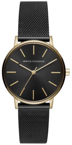 Armani Exchange Damklocka AX5548 Lola Svart/Stål Ø36 mm