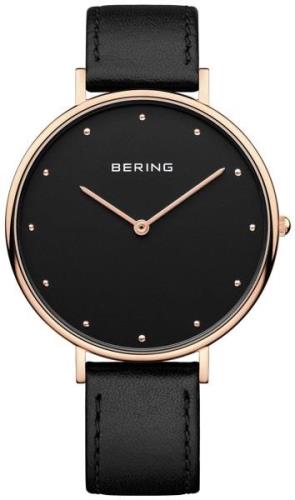 Bering 14839-462 Classic Svart/Läder Ø39 mm