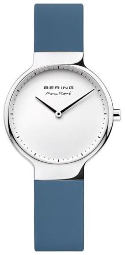 Bering Damklocka 15531-700 Max Rene Vit/Gummi Ø31 mm