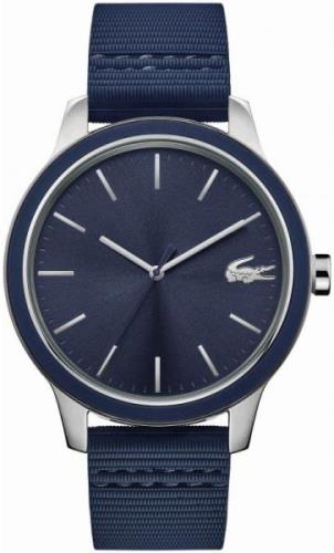 Lacoste Herrklocka 2011086 Blå/Gummi Ø44 mm