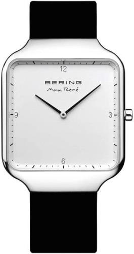 Bering Herrklocka 15836-404 Vit/Gummi