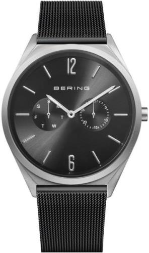 Bering Herrklocka 17140-102 Svart/Stål Ø40 mm