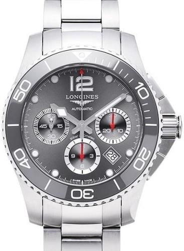 Longines Herrklocka L3.883.4.76.6 Hydroconquest Grå/Stål Ø43 mm