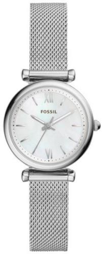 Fossil Damklocka ES4432 Carlie Mini Vit/Stål Ø28 mm