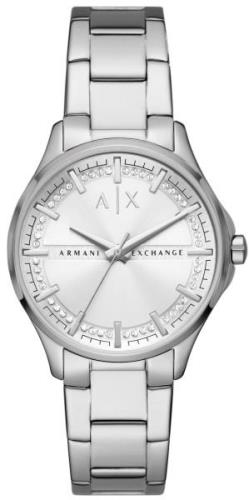 Armani Exchange Damklocka AX5256 Lady Hampton Silverfärgad/Stål