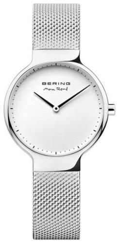 Bering Damklocka 15531-004 Max Rene Vit/Stål Ø31 mm