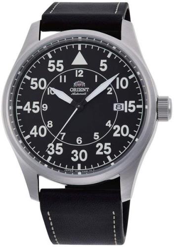 Orient Herrklocka RA-AC0H03B10B Pilot Svart/Läder Ø43 mm