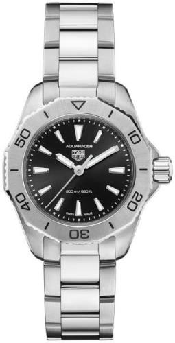 TAG Heuer Damklocka WBP1410.BA0622 Aquaracer Lady Svart/Stål Ø30 mm