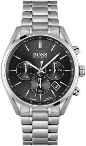 Hugo Boss Herrklocka 1513871 Champion Svart/Stål Ø44 mm