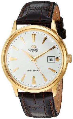 Orient Herrklocka FAC00003W0 Classic Vit/Läder Ø40 mm