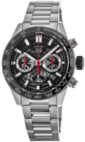 TAG Heuer Herrklocka CBG2010.BA0662 Carrera Svart/Stål Ø43 mm