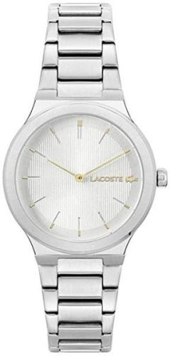 Lacoste Damklocka 2001181 Chelsea Silverfärgad/Stål Ø34 mm