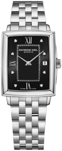 Raymond Weil Damklocka 5925-ST-00295 Toccata Svart/Stål