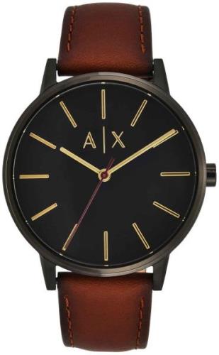 Armani Exchange Herrklocka AX2706 Cayde Svart/Läder Ø42 mm