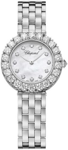 Chopard Damklocka 10A178-1606 Diamond Hour Vit/18 karat vitt guld