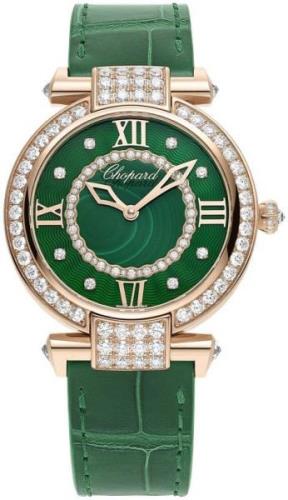 Chopard Damklocka 385377-5002 Imperiale Grön/Läder Ø36 mm