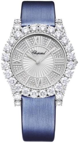 Chopard Damklocka 139419-1601 L Heure Du Diamant Silverfärgad/Satin