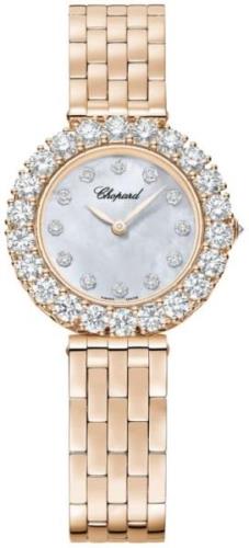 Chopard Damklocka 10A378-5601 L Heure Du Diamant Vit/18 karat