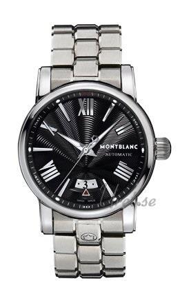 Montblanc Herrklocka 102340 Star Svart/Stål Ø42 mm