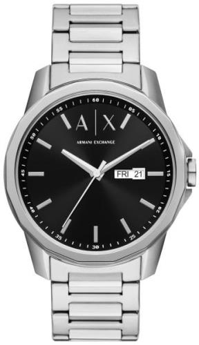 Armani Exchange Herrklocka AX1733 Banks Svart/Stål Ø44 mm