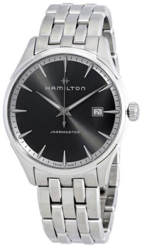 Hamilton Herrklocka H32451181 Jazzmaster Svart/Stål Ø40 mm