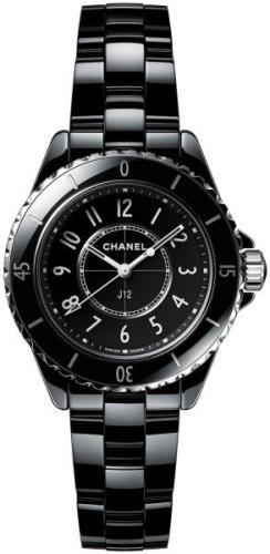 Chanel Damklocka H5695 J12 Svart/Keramik Ø33 mm