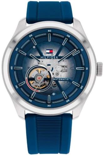 Tommy Hilfiger Herrklocka 1791885 Oliver Blå/Gummi Ø42 mm