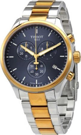 Tissot Herrklocka T116.617.22.041.00 T-Sport Blå/Gulguldtonat stål