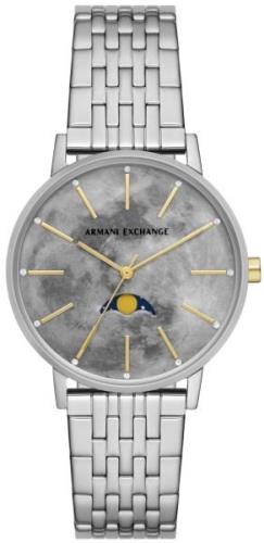 Armani Exchange Damklocka AX5585 Lola Grå/Stål Ø36 mm