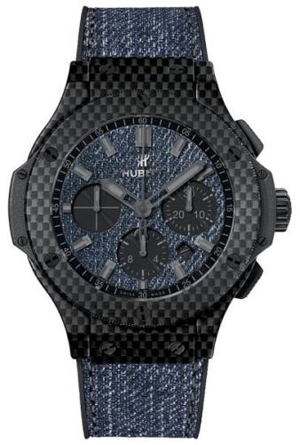 Hublot Herrklocka 301.QX.2740.NR.JEANS16 Big Bang 44.5mm Blå/Textil